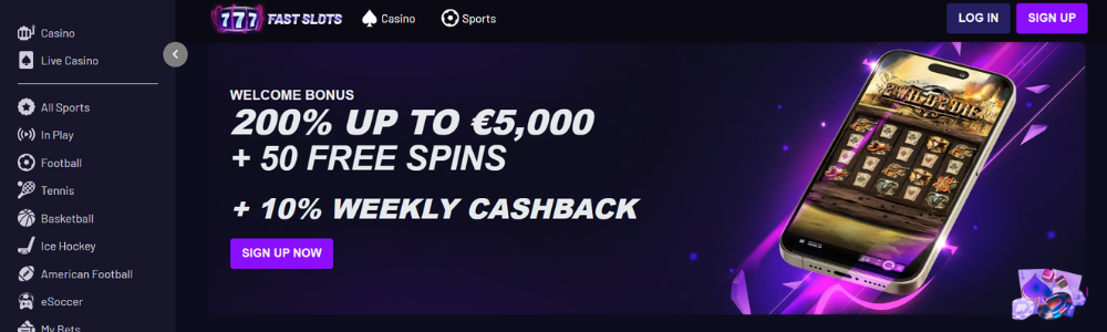 Fast Slots Casino Paysafecard